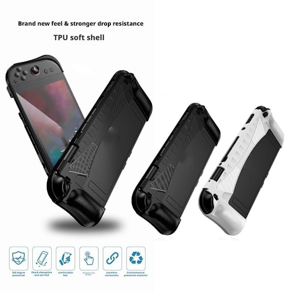 Spelkonsol Skyddsfodral för Nintendo för Switch2 TPU Mjukt Skal white one size