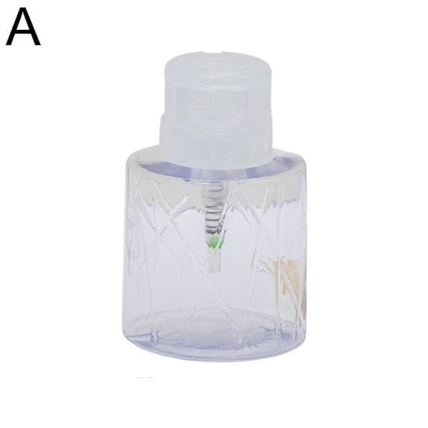 Nagelkonst Pressflaska i Japansk Stil Fet Stor Kapacitet Press Bo  Transparent 1pcs