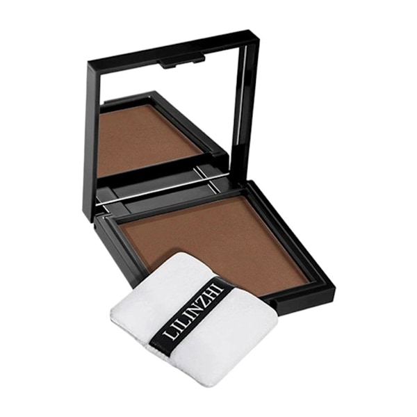 Hårlinjepuder Täcker Hög Panna Naturlig Färgning Hårfärg P Dark brown 12g