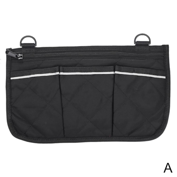 Rullstol Sidoväska Portabel Armstödsficka Organizer Hängande Väska Stor Förvaringskapacitet L8d8 red One size