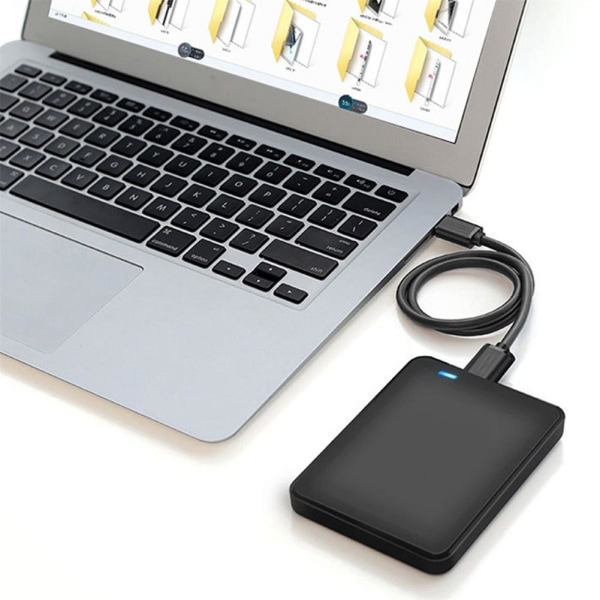 USB3.0AM till MicroB mobil hårddisk Datakabel USB3.0 datakabel BLACKA 0.2M