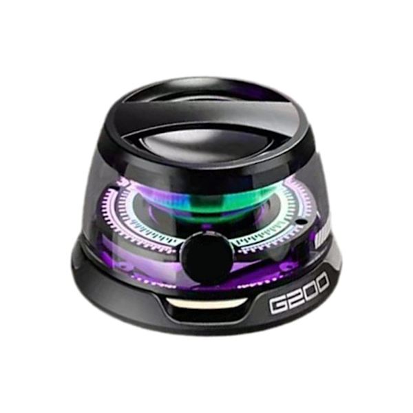 Svart Magnetisk Portabel Bluetooth Högtalare G200 Mini Bluetooth Box Magnetisk Nytt Ljud O7H5 2024 Bracke