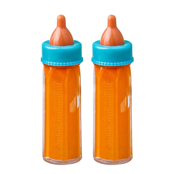 4 st Baby Dockor Matningsflaska Magisk Set Försvinnande Mjölk Prete White 2pcs