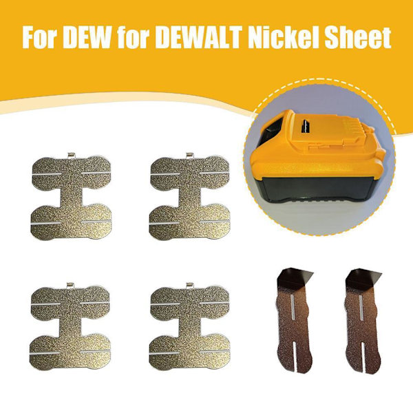 1 Set för DEWALT 20V Batteri DCB208 8.0AH Special Nickelplåt H