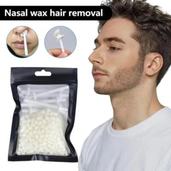 Vaxningskit för näs- och öronhår, enkla pinnar för män, näsvaxningsremsor✨ 25g 1set