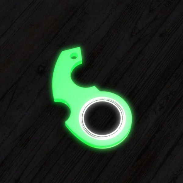 Nyckelring Spinner | Fidget Toy By Key Spinz Hand Spinner Anti;An black one-size