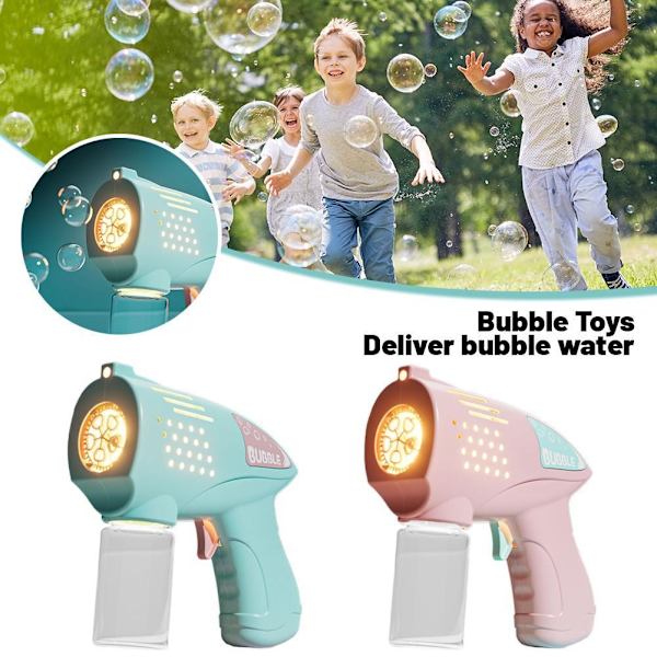 Automatisk porös rymdbubbleleksak för barn [utan leksaksvatten] Bubble L4c3 Green 1pcs