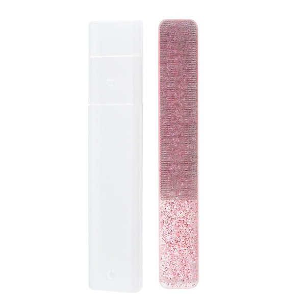 Nano Glas Nagelfil Sandpapper Polerande Buffer Block Nagelfil Manikyrverktyg B 1pcs