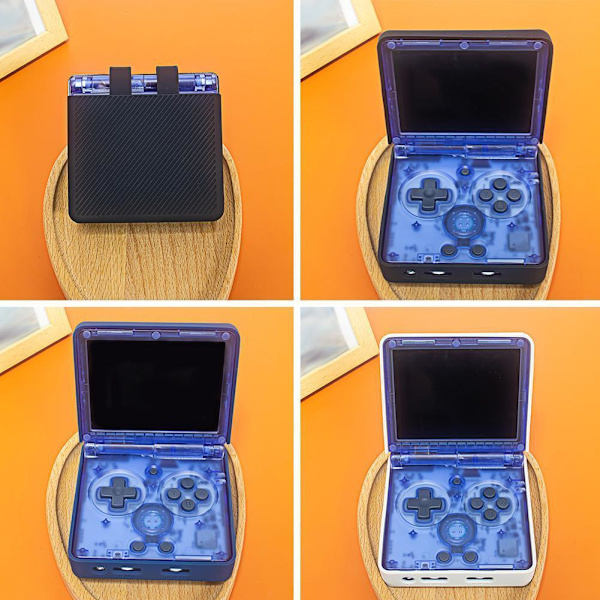 Silikonfodral för portabel retro handhållen spelkonsol A8O6 Blue 1pcs