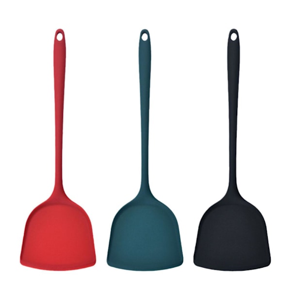 Högtemperaturbeständig silikagel matlagningsspatel, non-stick red 1pcs