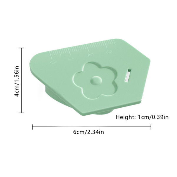 Magnetisk sömguide för symaskin, Universal Gauge Edge Locator Home New green 1pcs