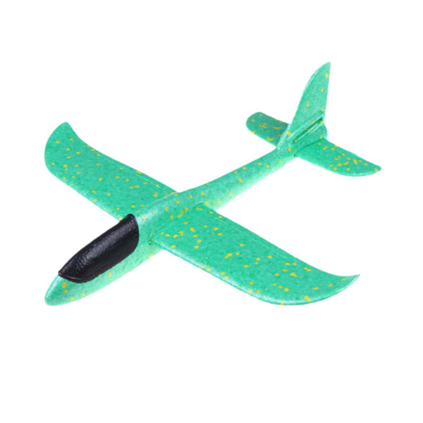 Plane Kids Gift Hand Kasta Flygplan Skum Fly EPP Foam Flygplan green one-size