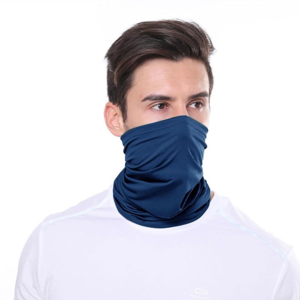 Neck Damask Bandana Balaclava Ansiktsmasker Cooling Face Ice .* Cov black One-size