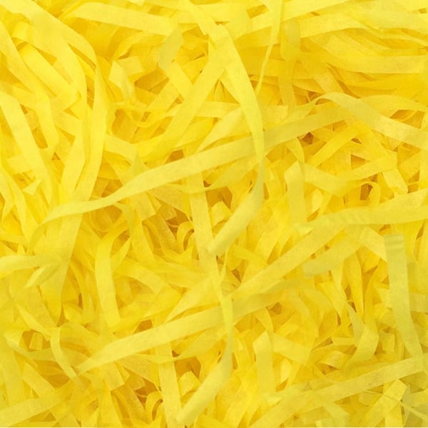 Flerfärgat Regnbågs Påskgräs, Återvinningsbart Strimlat Pappersgräs, 6 C 1pcs