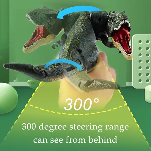 1 st Drake Ryter Trycker För Att Skaka Huvudet Dinosaurieleksaker Kreativ Teleskopisk Mekanisk Fjäder Z8T5