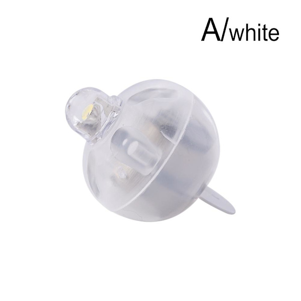5/10/20x individuellt LED-ljus, Tiny-Trådlöst-Batteri, Craft-Cake, C white One-size 10pcs