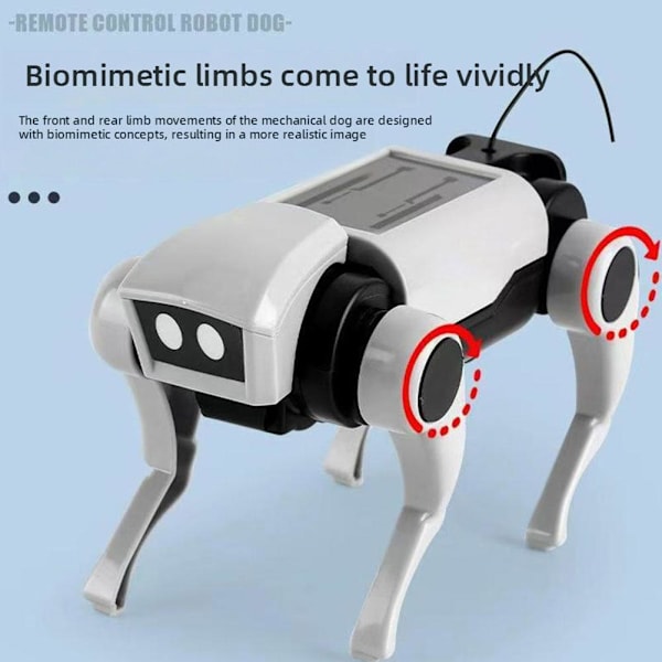 Robot Hundleksak Intelligens Fjärrkontroll Leksak Robot GXR Pussel DI Hund E2N9