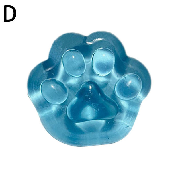 Kattfot Fidget Leksaker, Kläm Fidget Leksak, Kattfot Nyp Fidget Leksak, blue one-size