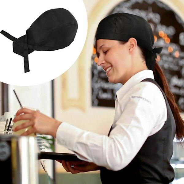 Kock Servitör Hatt Restaurang Kök Bandana Servitörer Restaurang Full Sushi Hatt Pirat Servitriser N5f4 kitchenware pattern 1pcs