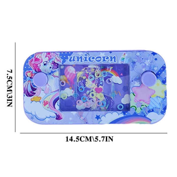 Unicorn Transparent Game Water Machine Classic Ring Bubble Machi Unicom onesize