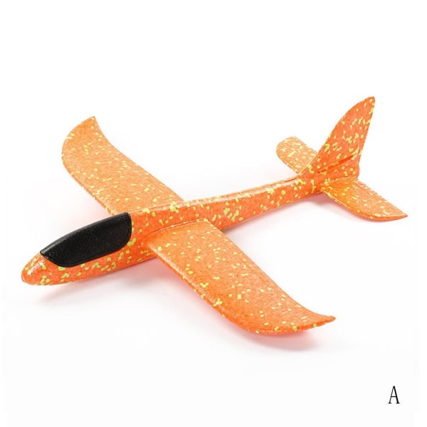 48CM EPP Foam Hand Kasta Flygplan Leksaker Utomhus Launch Glider Pla red L