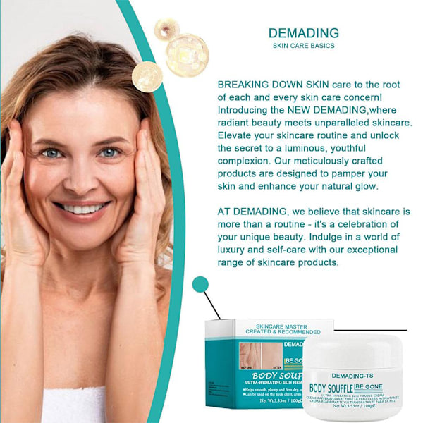 Dermactin-TS Body Souffle 100ml - Torr Åldrande & Krämig Hud 2025