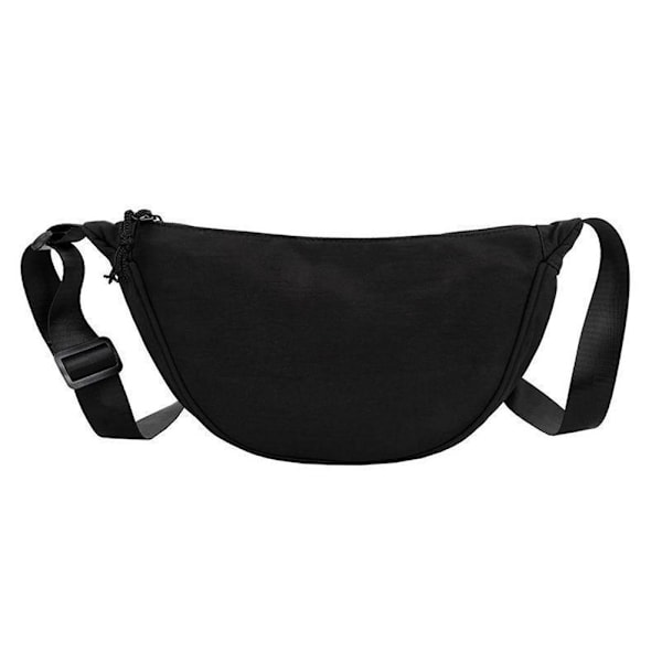 Bärbara dumplingväskor för fashionabla kvinnor och män, idealiska för arbete Prof R3F1 W A5H5 black one-size