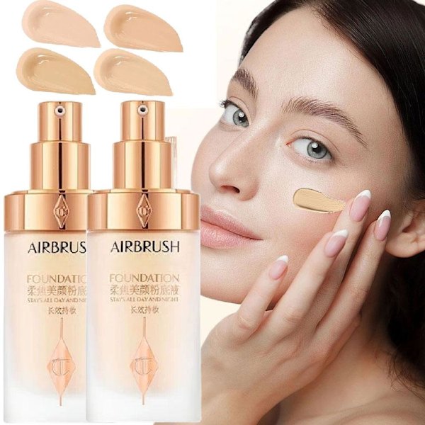30ml CT Daily Flawness Långvarig Flytande Foundation Bas Ansikts Concealer^` 2N 30ml
