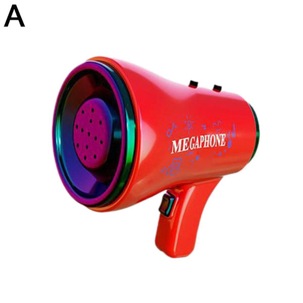 Inspelning Högtalare Utsökt Söt Rolig Musik Mikrofon Atmosfär Red 1 1pcs