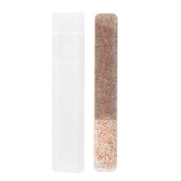 Nano Glas Nagelfil Sandpapper Polerande Buffer Block Nagelfil Manikyrverktyg D 1pcs