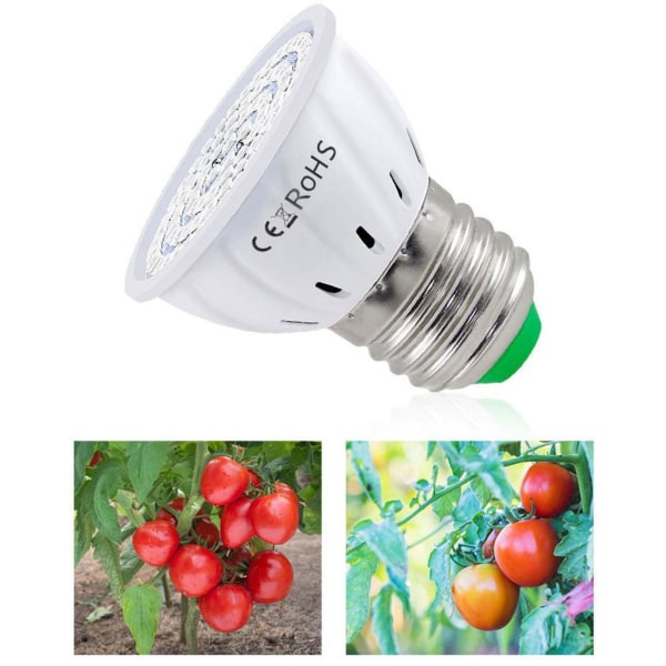 E27 48/80 Leds Plant Grow Lamp Led Full Spectrum Growth Light Bu As shownB E27*80LED