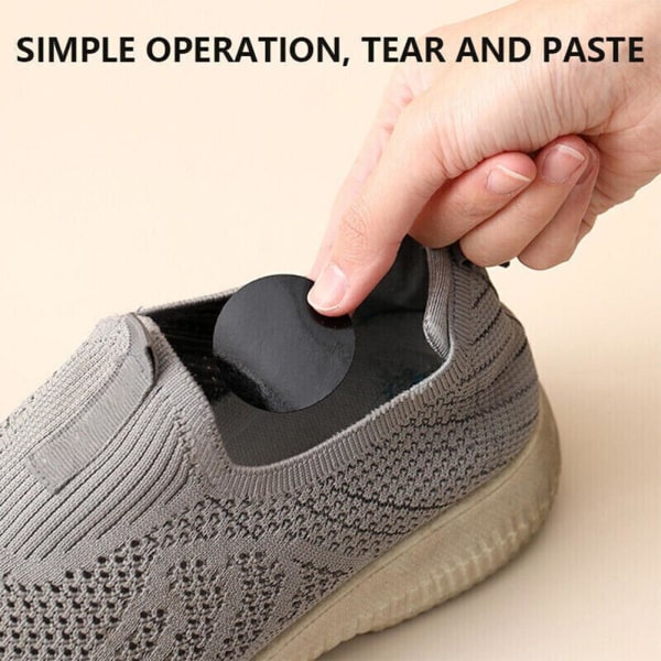 Shoe Patch Mesh Skor Reparera skador och slitagemotstånd- black 6pcs