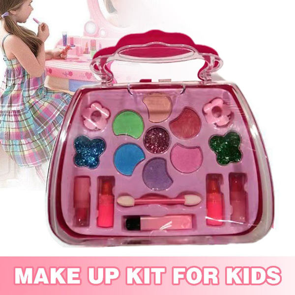 Baby Flickor Prinsessa Låtsas Sminkset Smink Barn Simulation Leksaker Present ∝