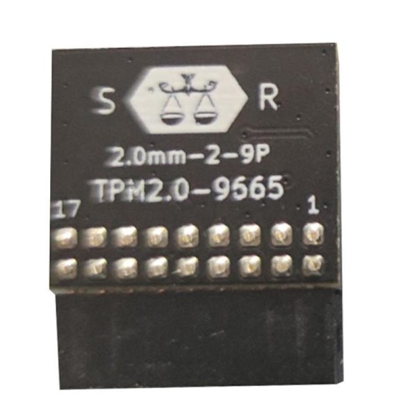 GIGABYTE GC-TPM2.0_S 2.0 TPM-modul (12-stifts 12-1) LPC-plattform 2.0 E7G3 TPM H5J6 FOR MSI LPC 14 PIN One-size