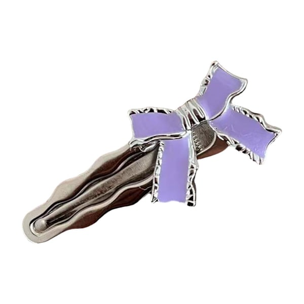 Hårnål Metall Rosett Personlig Design Lätt Lyx Hår D2E0 Tillbehör S5 N5K2 Purple One size