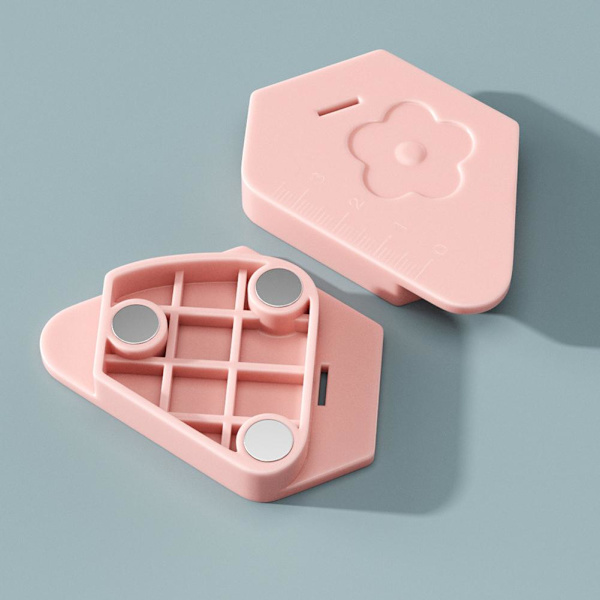 Magnetisk sömguide för symaskin, Universal Gauge Edge Locator Home New pink 1pcs