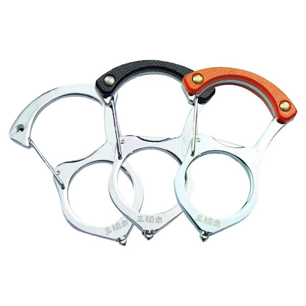 1/3* Multi bilnyckelspänne Bilnyckelringar Självskyddande silver one-size