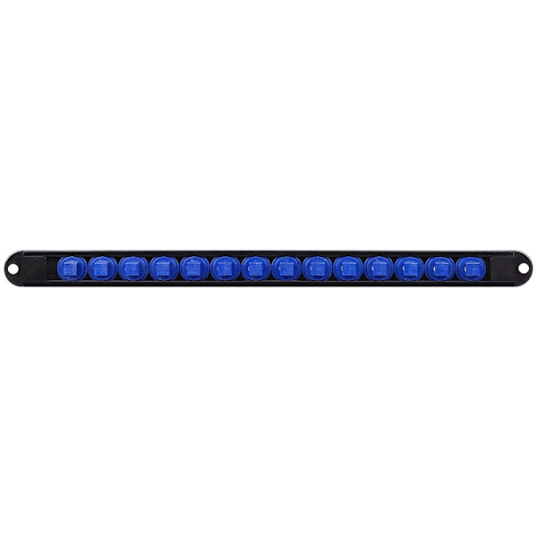 ABS Hylsorganiserare 1/2 3/8 1/4 tums Fäste för Hylsskena Väggmontering NY Blue 3/8"