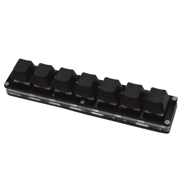 OSU Mini 7-tangenters tangentbord Photoshop Ritnings-tangentbord Stöd Switch Tangentbord Makro Röd Knappsats V4V6