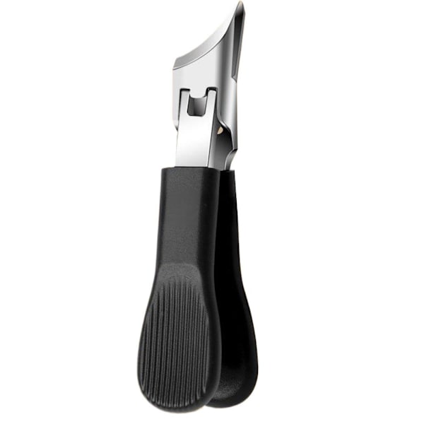 Rostfria Sneda Nagelknipsare Stänksäkra Stor Storlek Nagel Black 3pcs