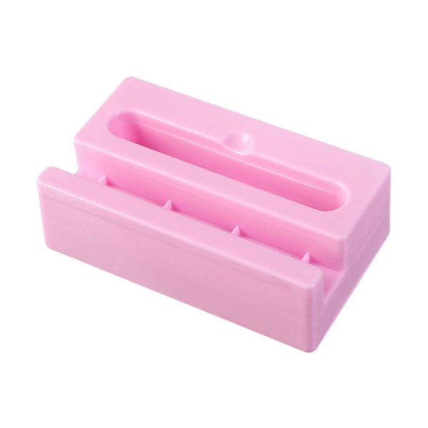 Bärbar Mobiltelefon Ställhållare Ljudförstärkare Högtalare Loudspe Pink 1pcs