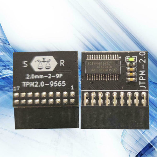 GIGABYTE GC-TPM2.0_S 2.0 TPM-modul (12-stifts 12-1) LPC-plattform 2.0 E7G3 TPM H5J6 FOR MSI LPC 14 PIN One-size
