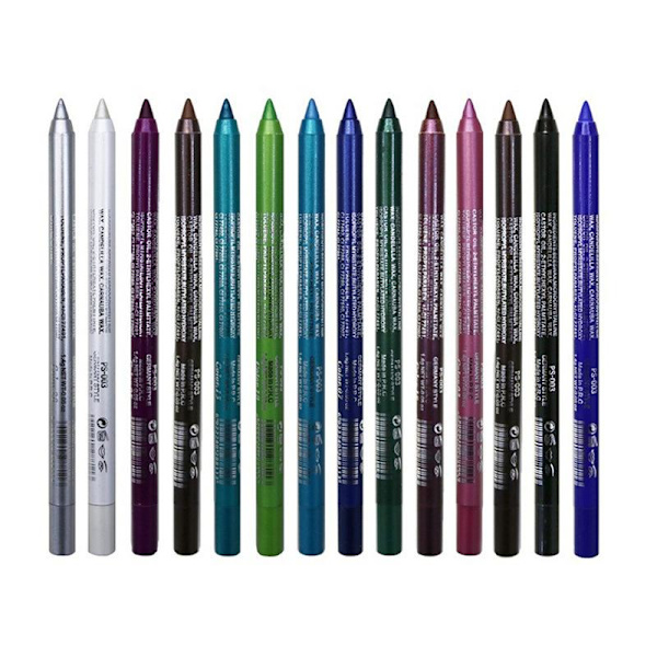 14 Färger Färgglad Eyeliner Penna Ögonpenna Gelpennor Långvarig  green 9g