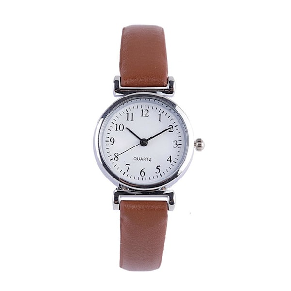 Damklockor Dam Small Quartz Analog Klocka Mode Black White One size