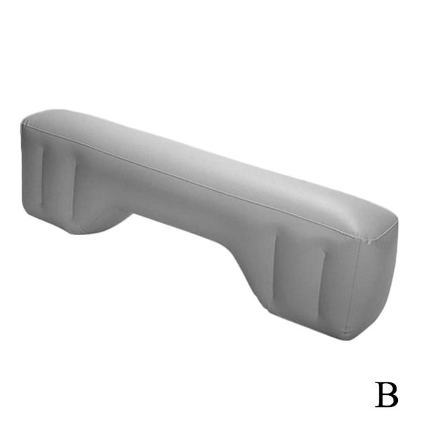 Bil Baksäte Luftmadrass Pad Baksäte Uppblåsbar Luftbädd Resa Lot J9 Grey one size