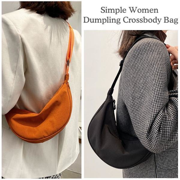 Bärbara dumplingväskor för fashionabla kvinnor och män, idealiska för arbete Prof R3F1 W A5H5 white one-size