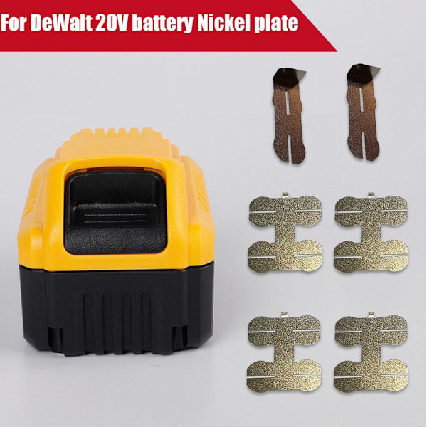 1 Set för DEWALT 20V Batteri DCB208 8.0AH Special Nickelplåt H