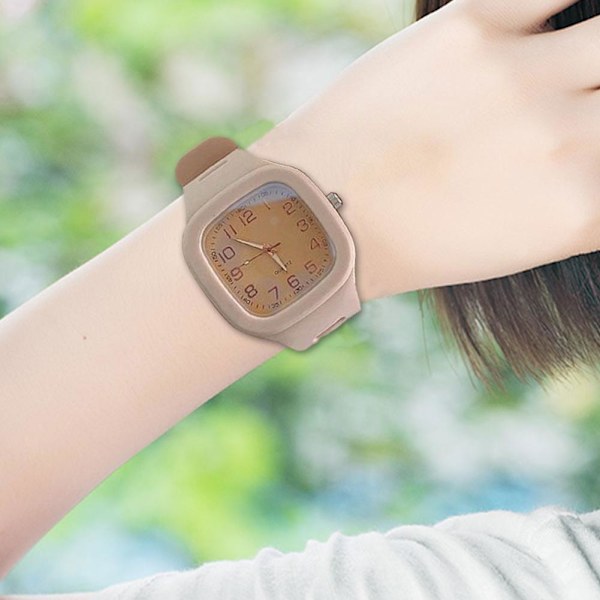 Mode Damklockor Quartz Watch Lyx DamarmbandsurL0 Pink One-size