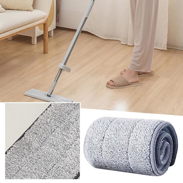 Ersättningsmopphuvud Mikrofiber Ersättningshuvud Golvrengöringsdukar D2C3 U2A6