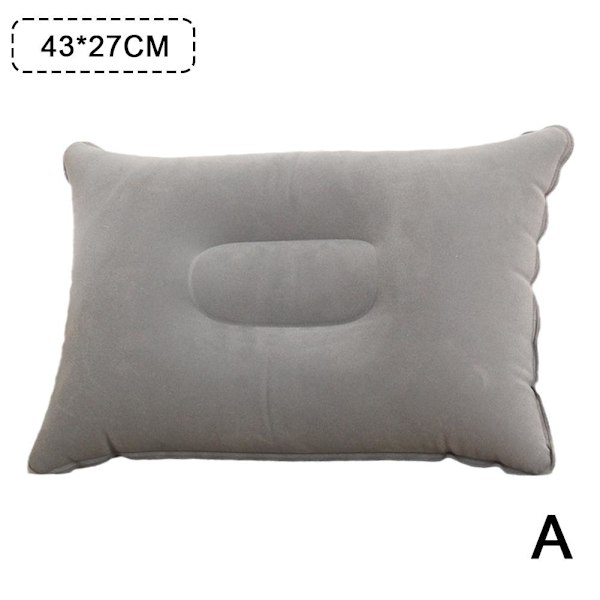 ZOHIKO Uppblåsbar Camping Resepudde, Luftkudde Uppblåsbar C Grey large size